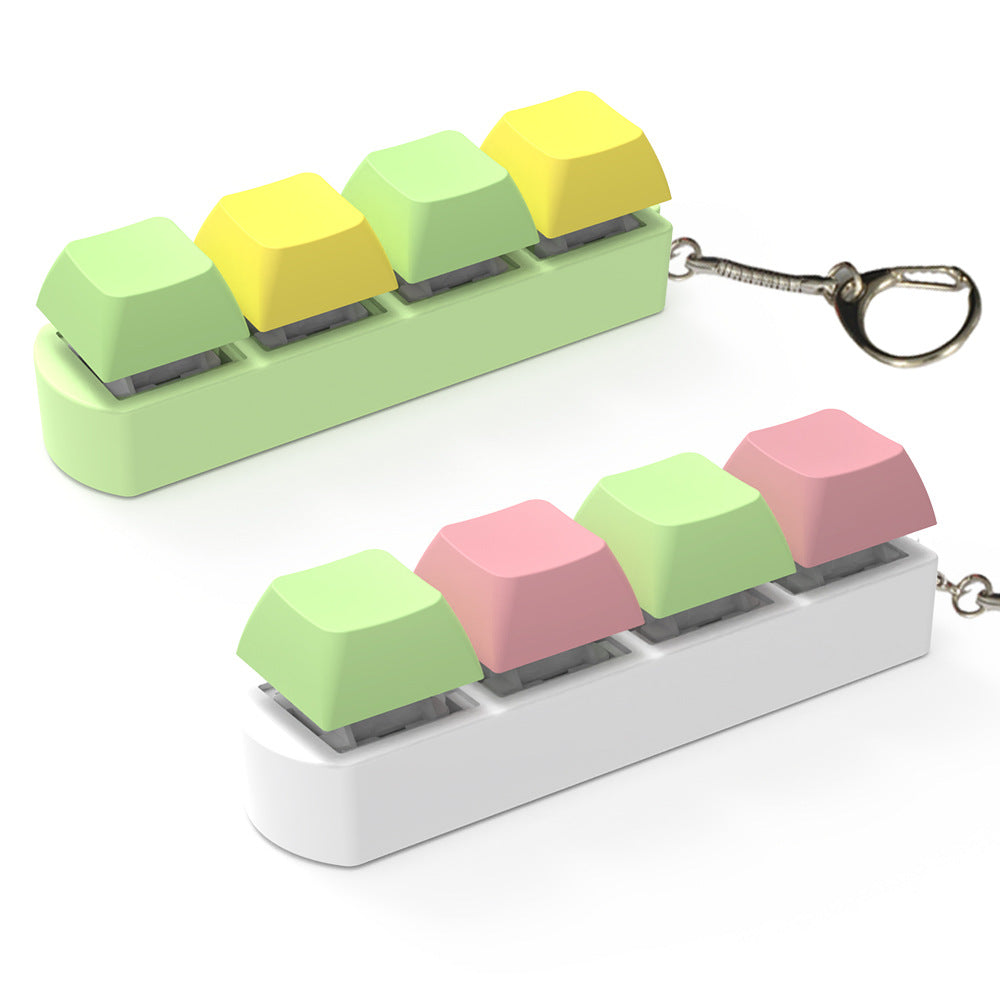 4-key Keyboard Stress Relief Fidget