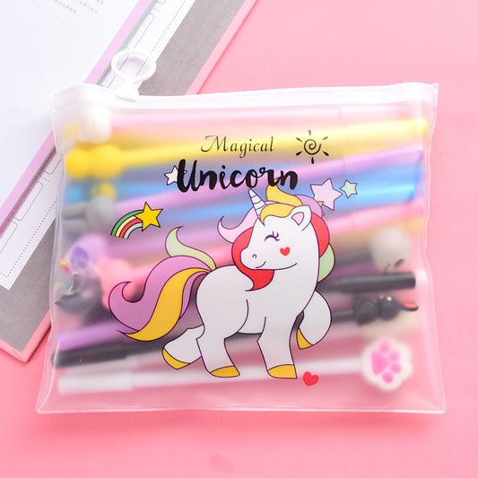 Charming Cartoon Gel Pen Collection